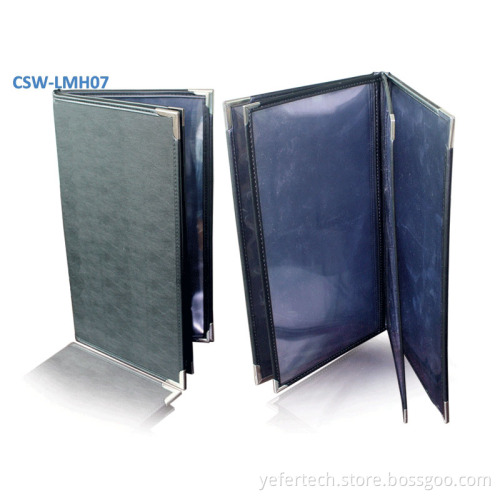 PU Leather Menu Cover